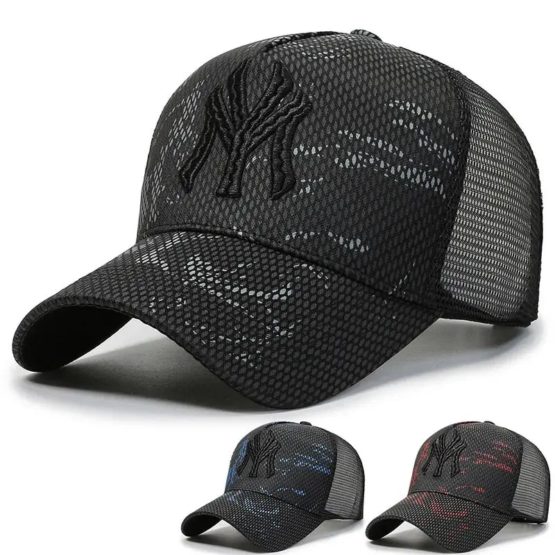 New Summer Hat Men's Letter Embroidery Versatile Couple Sunscreen Sunshade Baseball Cap Sports Tennis Hat Travel Cap Men New Summer Hat Men's Letter Embroidery Versatile Couple Sunscreen Sunshade Baseball Cap Sports Tennis Hat Travel Cap Men